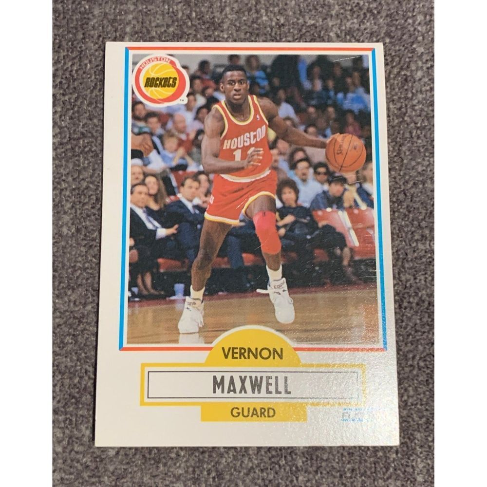 NBA Collectable Vernon Maxwell Basketball card